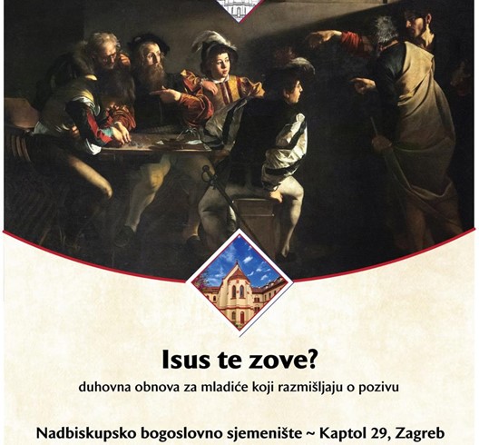 Duhovna obnova za mladiće koji razmišljaju o pozivu "Isus te zove?"